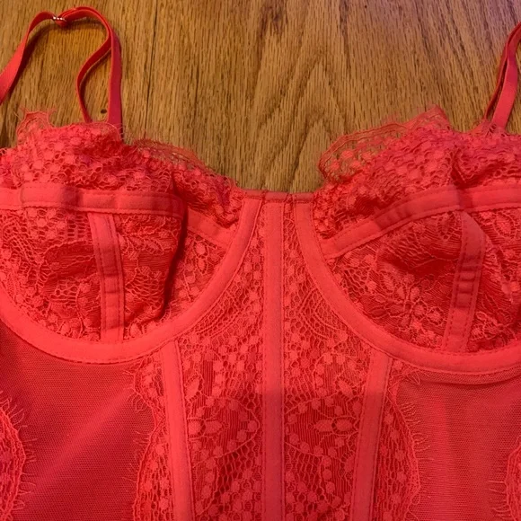 Out From Under Modern Love Corset Urban Outfitters  NWOT - Picture 5 of 7